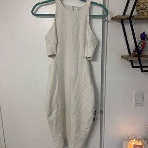 Elizabeth and James White Mini Dress